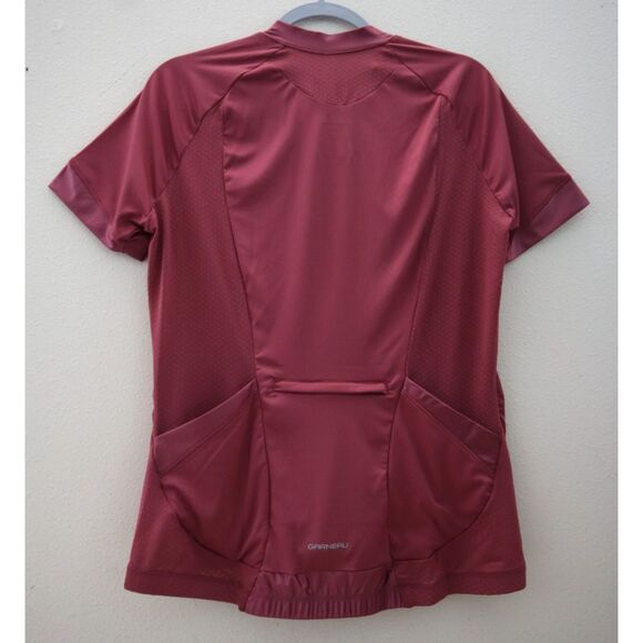 Louis Garneau 0820982-209 Women's Sz XL Magenta Zircon 3 Full Zip Jersey - Picture 2 of 11